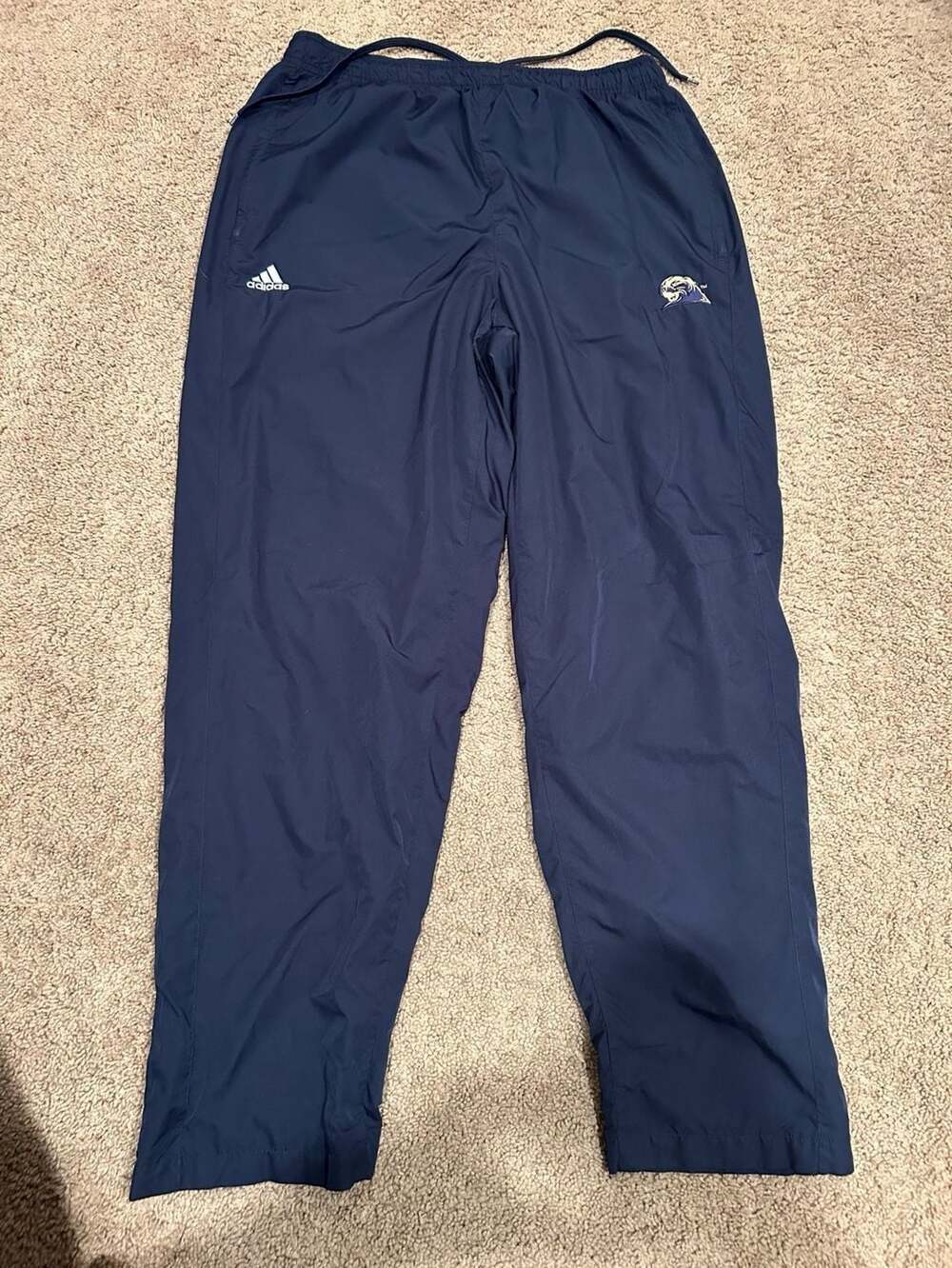 Mens Adidas University Pittsburgh Athletic Sweatpants Pittsburgh Panthers Size L